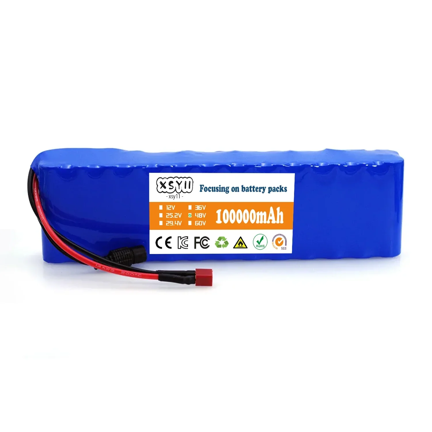 13S2P 48V 100Ah High Power 186 - огляд і ціна 60V 30Ah Electric Scooter Battery