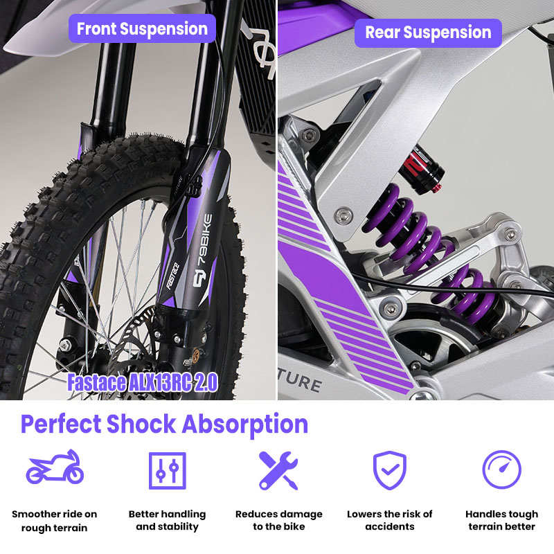 79 Bike 72V 35Ah Electric Moto - огляд і ціна 72V 12000W Electric Dirt Bike